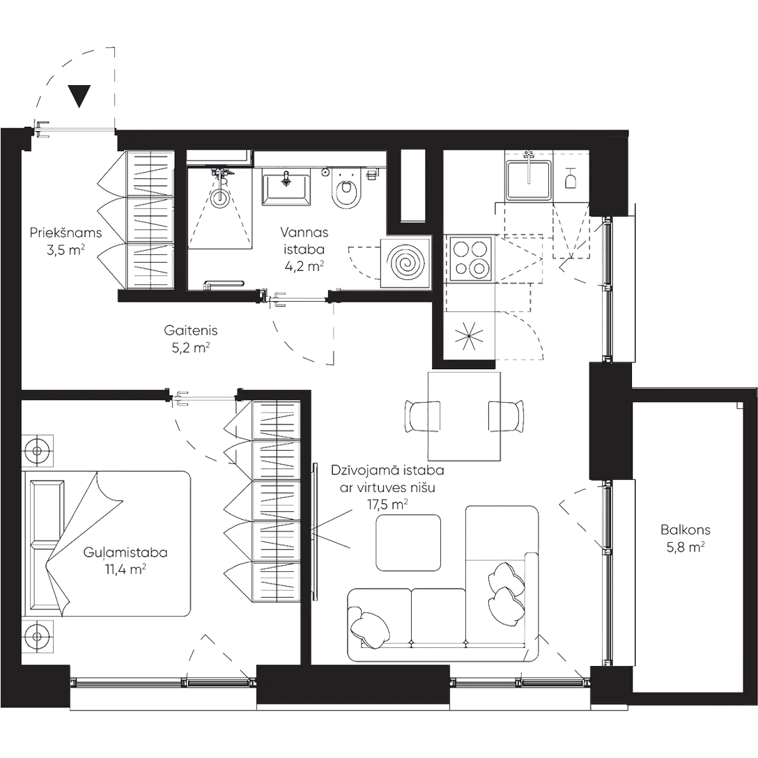 Apartment 136