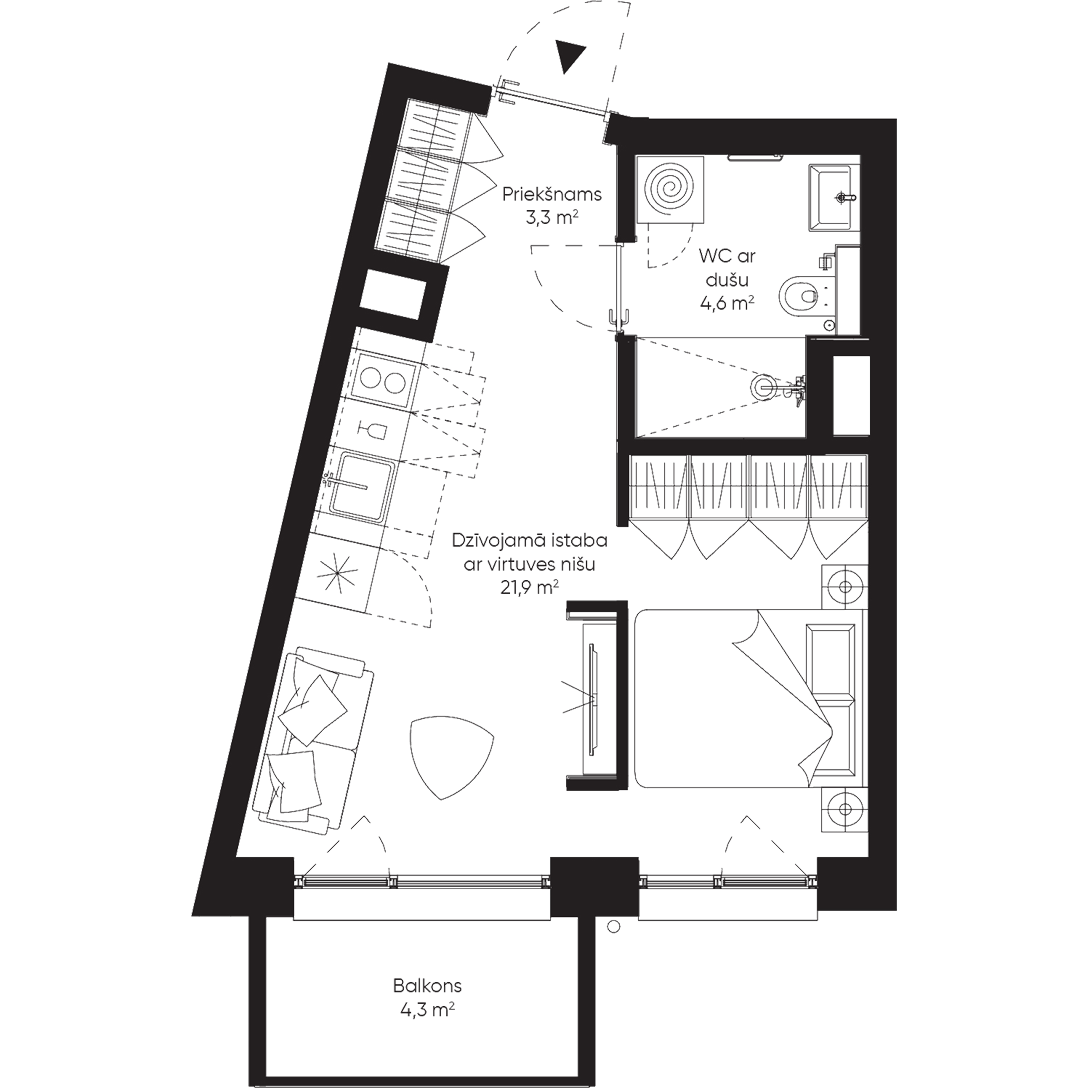 Apartment 104