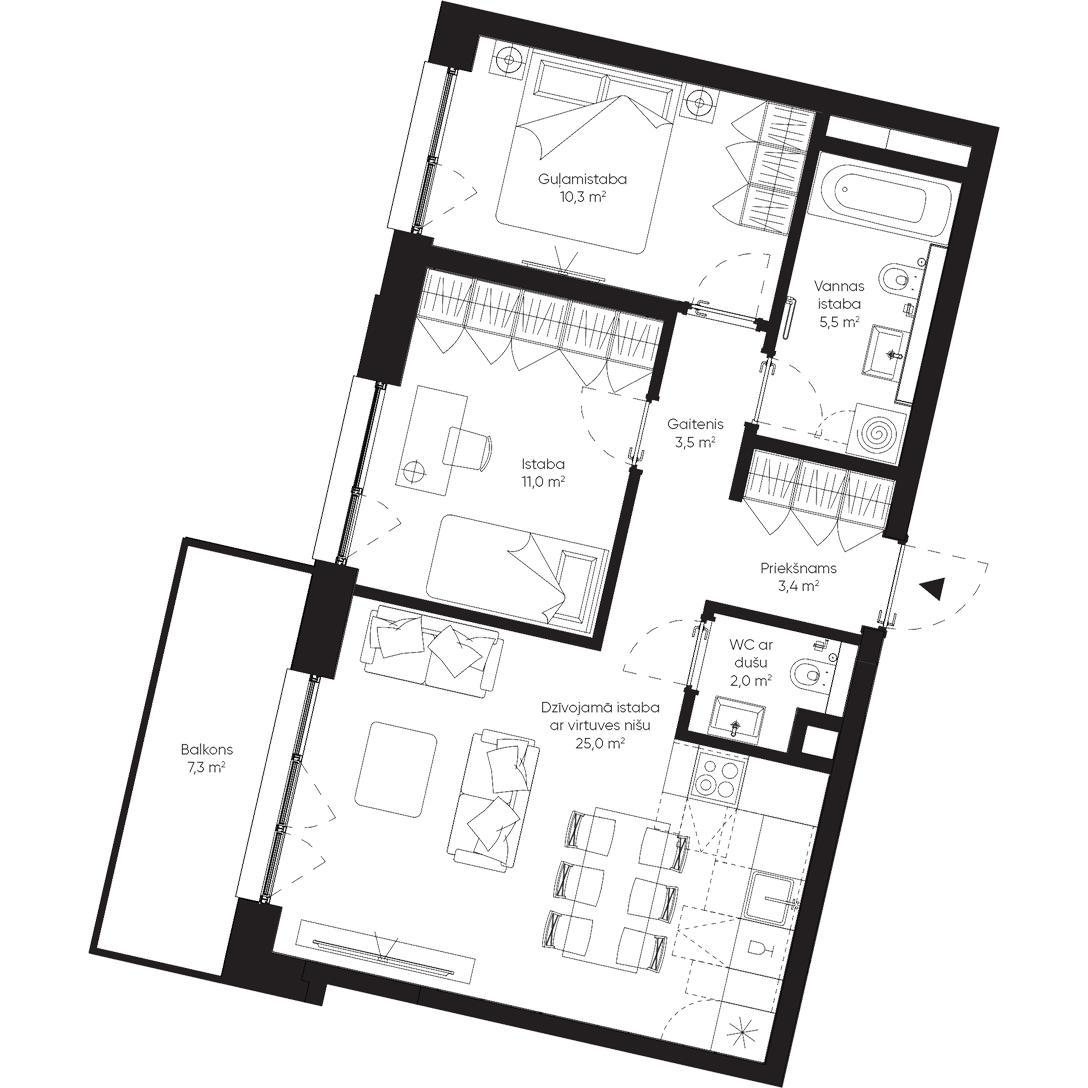 Apartment 106