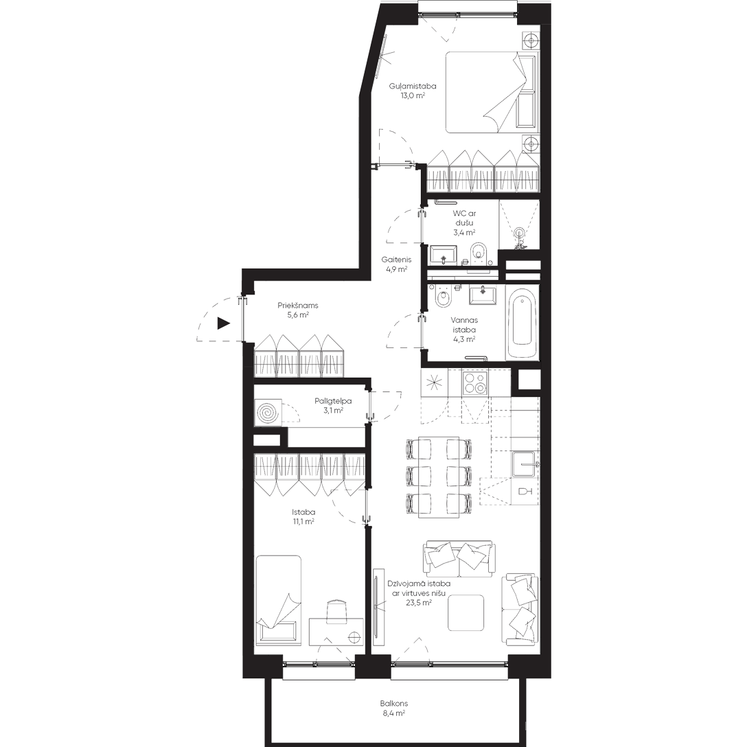 Apartment 116