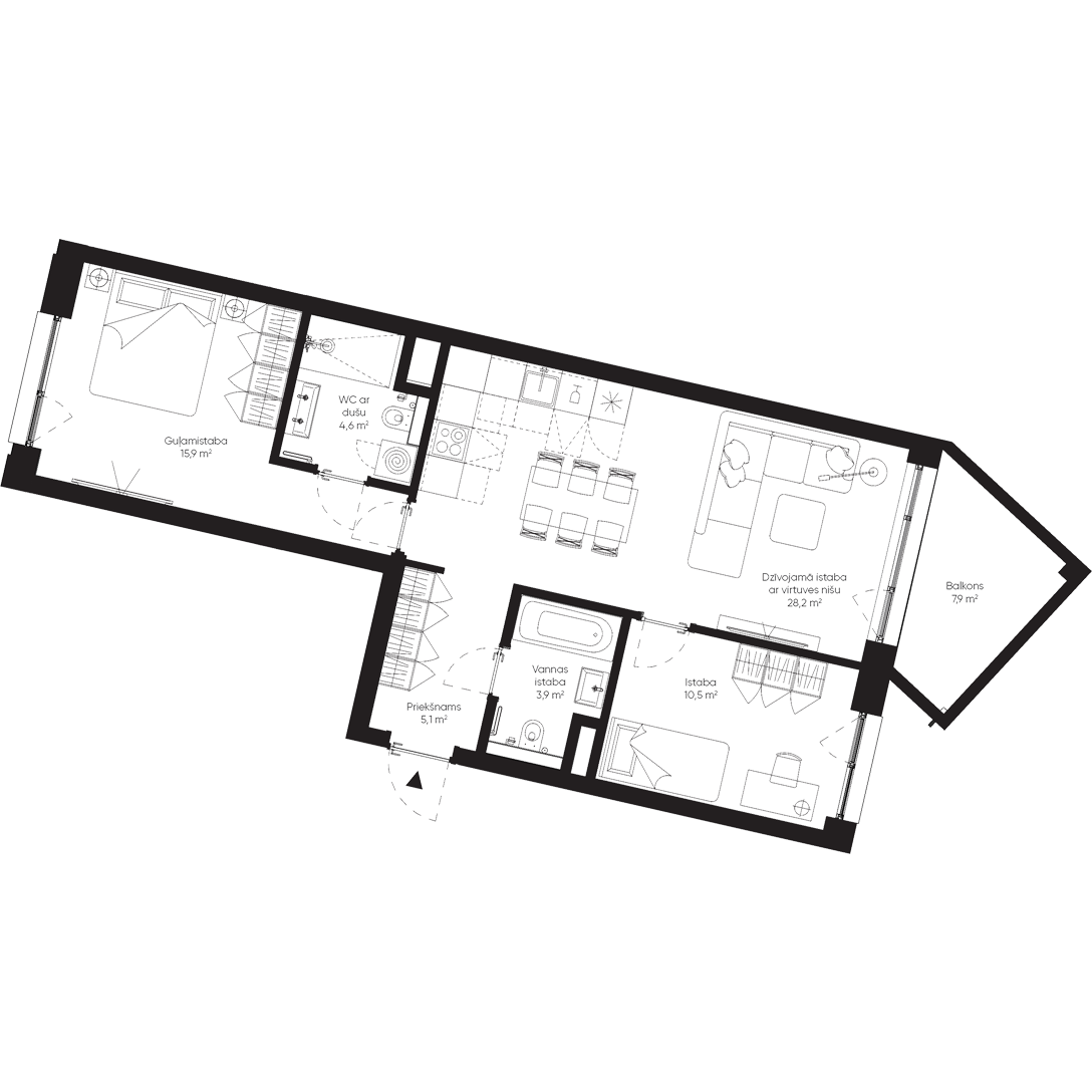 Apartment 121