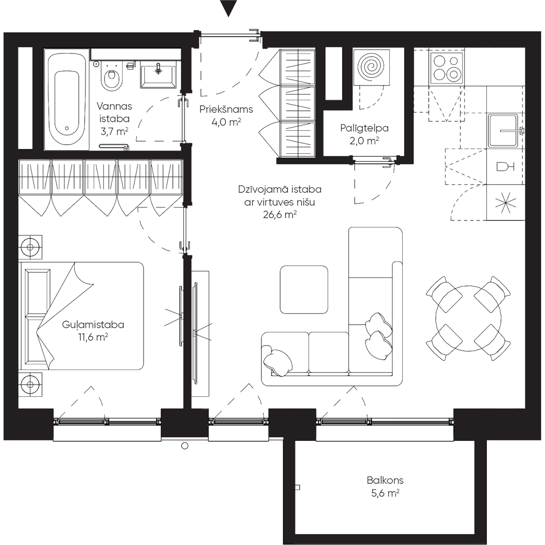 Apartment 61